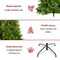 6 -foot artificial Christmas tree with no light, no light hinged cloud fir PVC/PE Christmas tree, suitable for indoor and outdoor